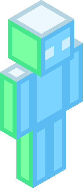 Minecraft skin tagged robot rank #43