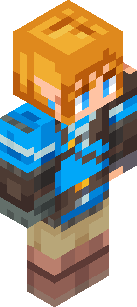 Minecraft skin tagged blueeyed rank #4