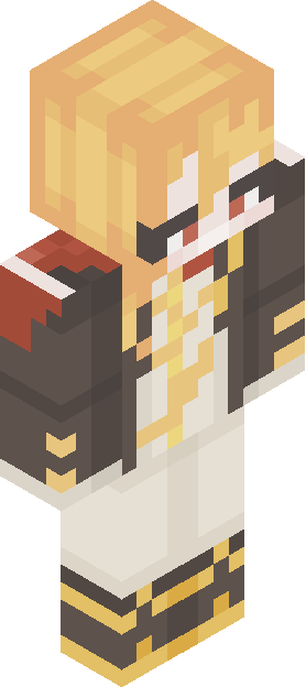 Minecraft skin tagged gold rank #7