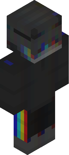 Minecraft skin tagged rainbow rank #39