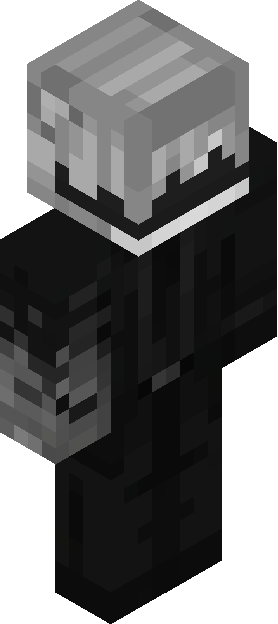 Minecraft skin tagged black rank #13
