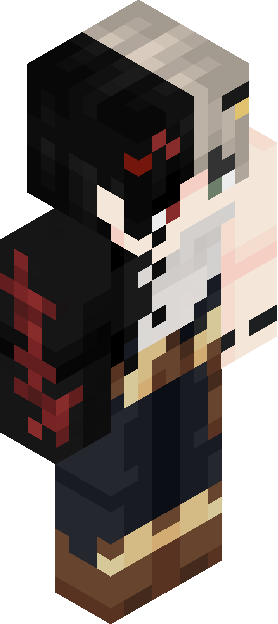 Minecraft skin tagged redaccent rank #16
