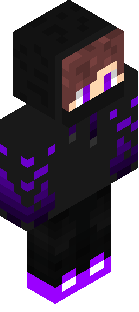 Minecraft skin tagged purpleblack rank #7