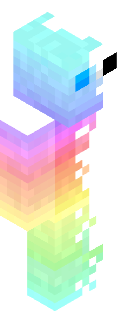 Minecraft skin tagged white rank #23
