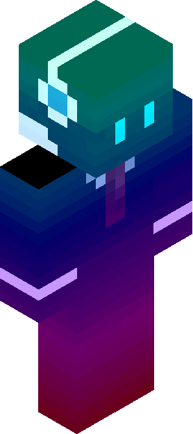 Minecraft skin tagged teal rank #20