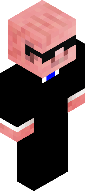 Minecraft skin tagged pig rank #47