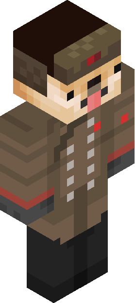 Minecraft skin tagged officer rank #37