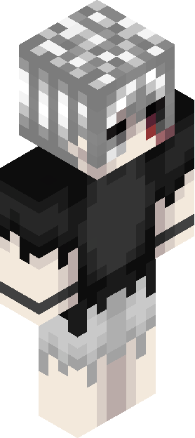 Minecraft skin tagged grayscale rank #22