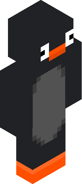Minecraft skin tagged penguin rank #9