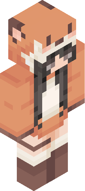 Minecraft skin tagged fox rank #24