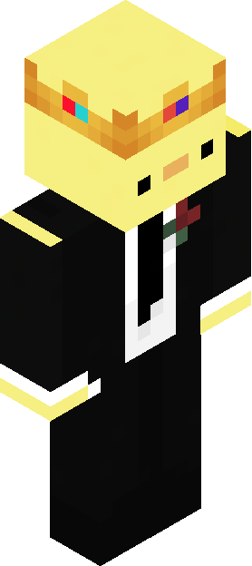Minecraft skin tagged yellow rank #23