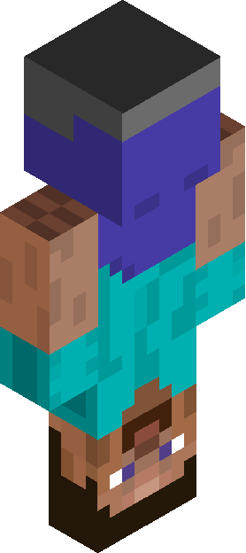Minecraft skin tagged upside-down rank #6