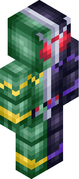 Minecraft skin tagged dual rank #3