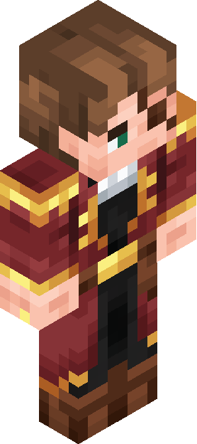 Minecraft skin tagged redgold rank #17