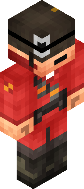Minecraft skin tagged straps rank #4