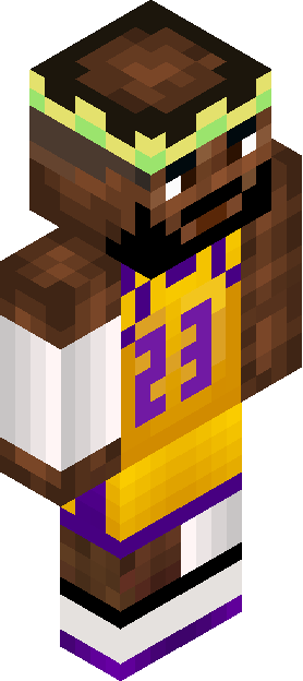 Minecraft skin tagged lakers rank #10