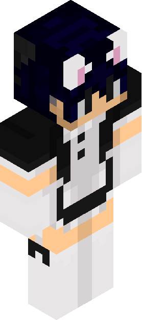 Minecraft skin tagged neko rank #6