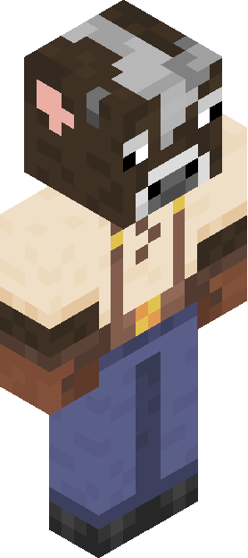 Minecraft skin tagged cow rank #23