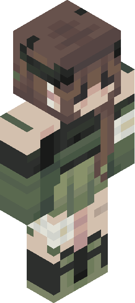 Minecraft skin tagged greenery rank #19