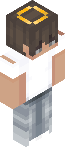 Minecraft skin tagged brunette rank #44