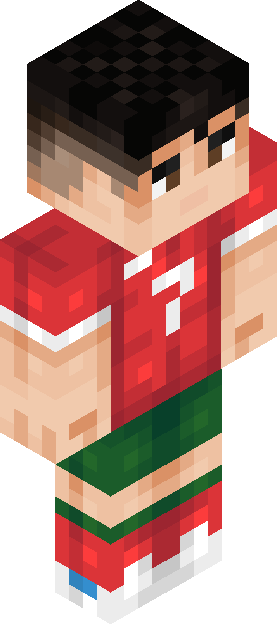 Minecraft skin tagged athlete rank #18