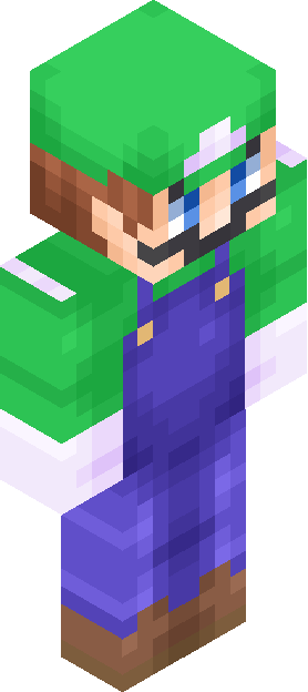 Minecraft skin tagged luigi rank #3