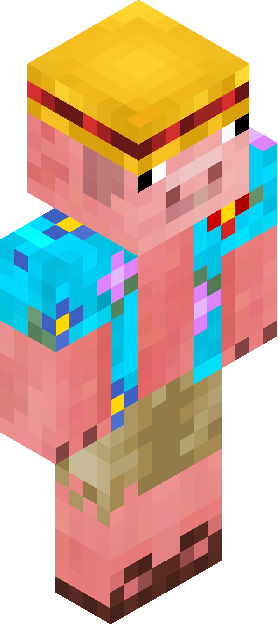 Minecraft skin tagged porcine rank #4