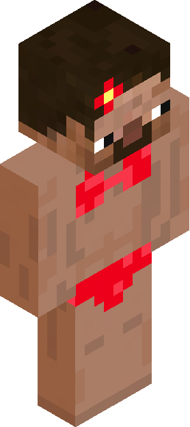 Minecraft skin tagged hairy rank #5