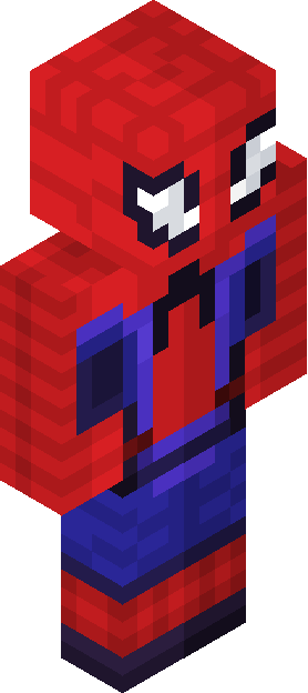Minecraft skin tagged spiderman rank #45