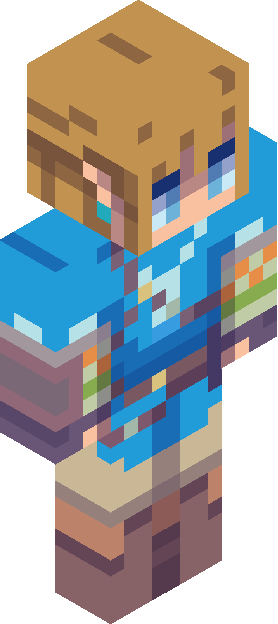 Minecraft skin tagged blueeyes rank #37