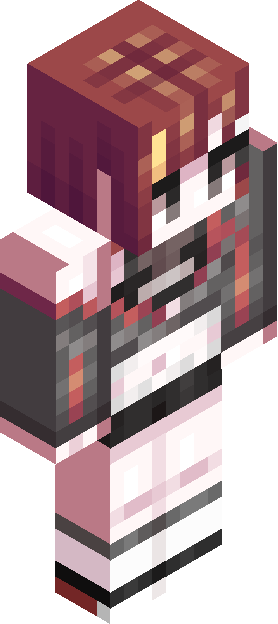 Minecraft skin tagged blush rank #7