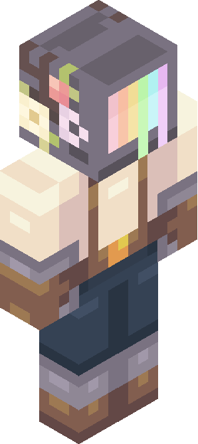 Minecraft skin tagged rainbow rank #28