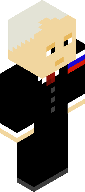 Minecraft skin tagged president rank #15