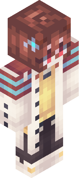 Minecraft skin tagged scientist rank #17