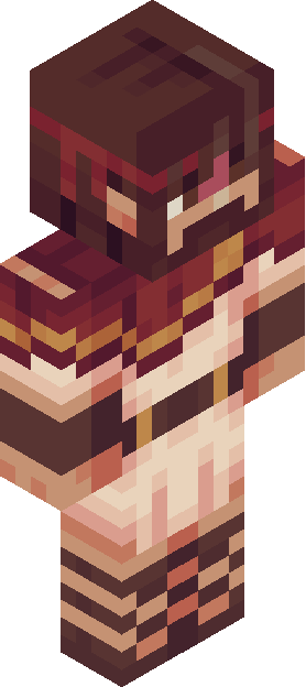 Minecraft skin tagged maroon rank #5