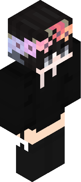 Minecraft skin tagged egirl rank #16