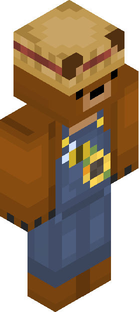 Minecraft skin tagged strawhat rank #33