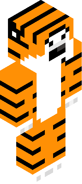 Minecraft skin tagged tiger rank #12
