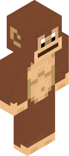 Minecraft skin tagged monkey rank #12
