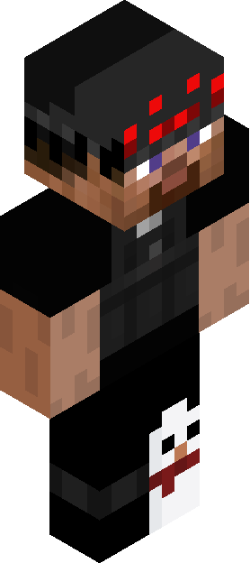 Minecraft skin tagged headband rank #47