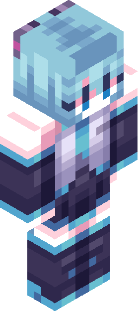 Minecraft skin tagged blue rank #29