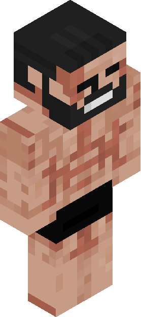 Minecraft skin tagged wrestler rank #5