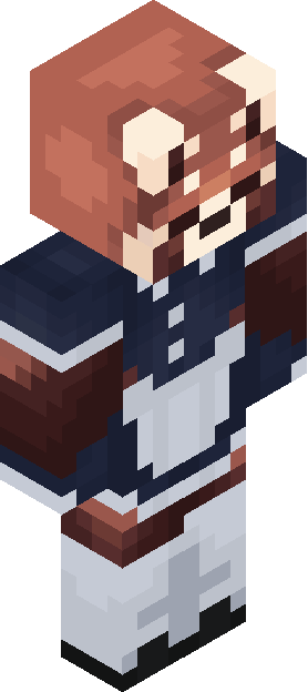 Minecraft skin tagged bearded rank #25