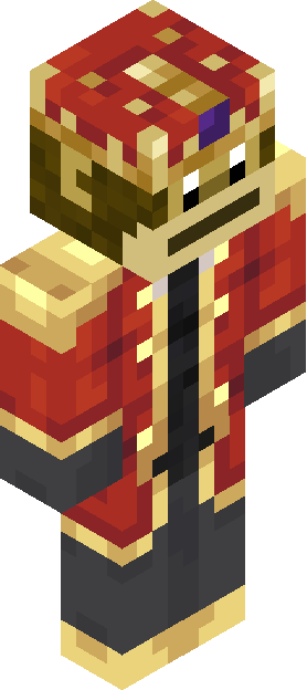 Minecraft skin tagged redgold rank #20