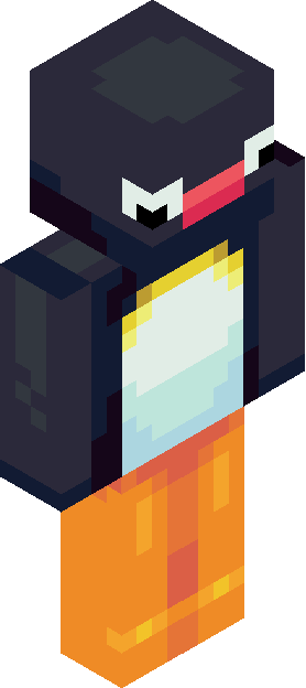 Minecraft skin tagged penguin rank #30
