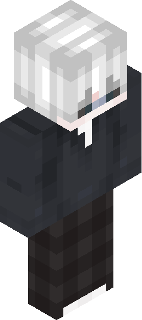 Minecraft skin tagged whitehair rank #28