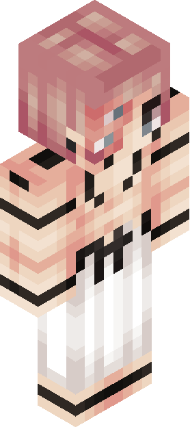 Minecraft skin tagged pinkhair rank #28