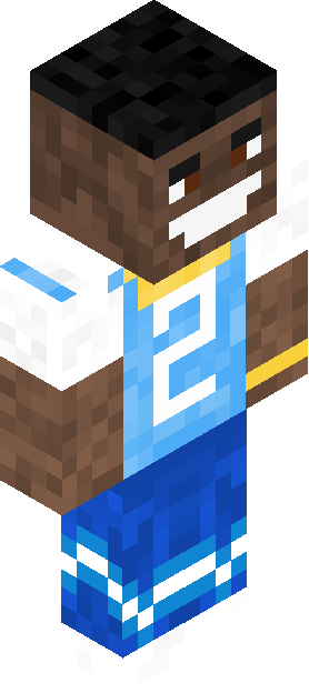 Minecraft skin tagged athlete rank #8