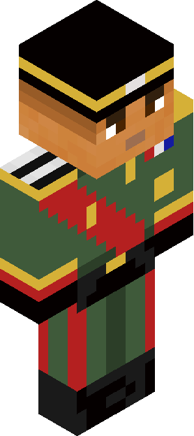 Minecraft skin tagged officer rank #46