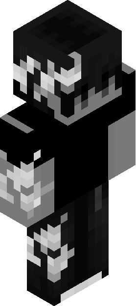 Minecraft skin tagged white rank #2